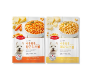 Bánh Thưởng Cho Chó Phô Mai Viên Bowwow Cheese Ball 100g