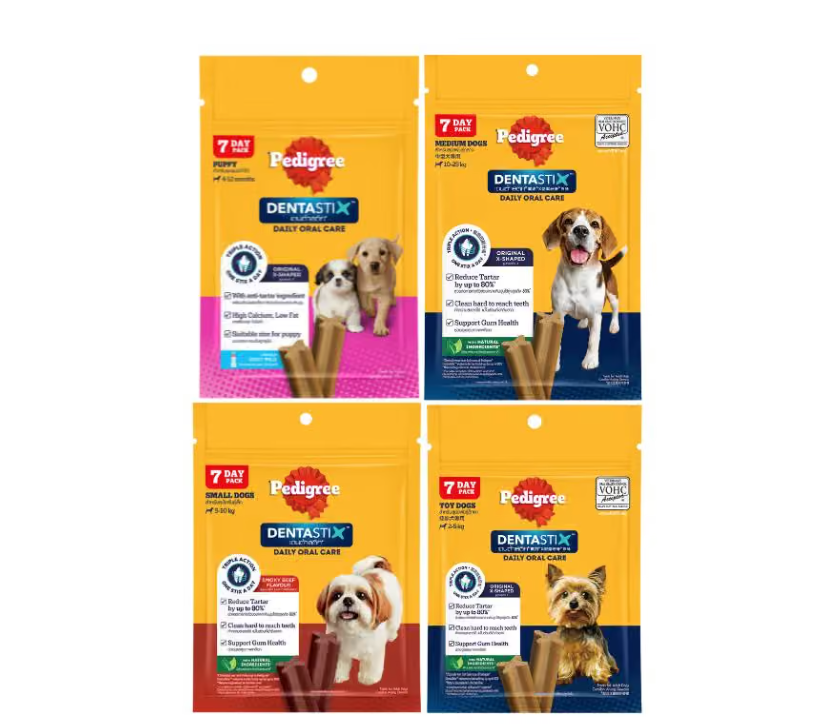 Bánh Thưởng Cho Chó Xương Sạch Răng Pedigree Dentastix Chính Hãng Bánh Thưởng Cho Chó Xương Sạch Răng Pedigree Dentastix Chính Hãng