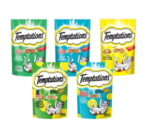 Bánh Thưởng Mèo Temptations 75g