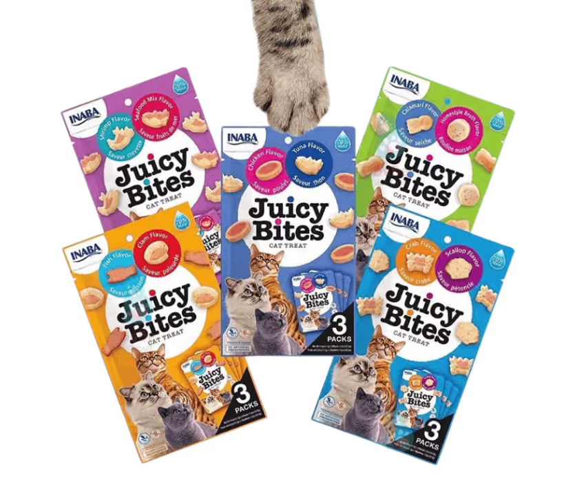 Snack Viên Mềm Cho Mèo Juicy Bites Vị Hải Sản Nhập Khẩu Mỹ Chính Hãng Juicy Bites Vị Hải Sản
