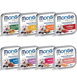 Pate Cho Chó Monge Nhiều Vị 100g Nhập Khẩu Ý Chính Hãng