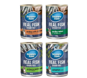 Snappy Tom Real Fish Lon 400g 