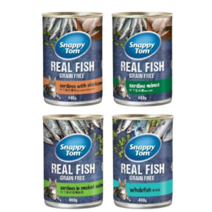 Snappy Tom Real Fish Lon 400g