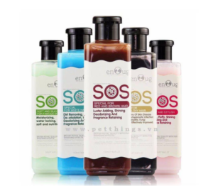 Sữa Tắm SOS Cho Chó Mèo Dưỡng Lông & Khử Mùi 530ml Chính Hãng Sữa Tắm SOS Cho Chó Mèo